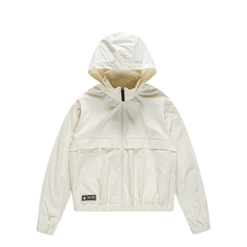 WOVEN JACKET WITH HOOD